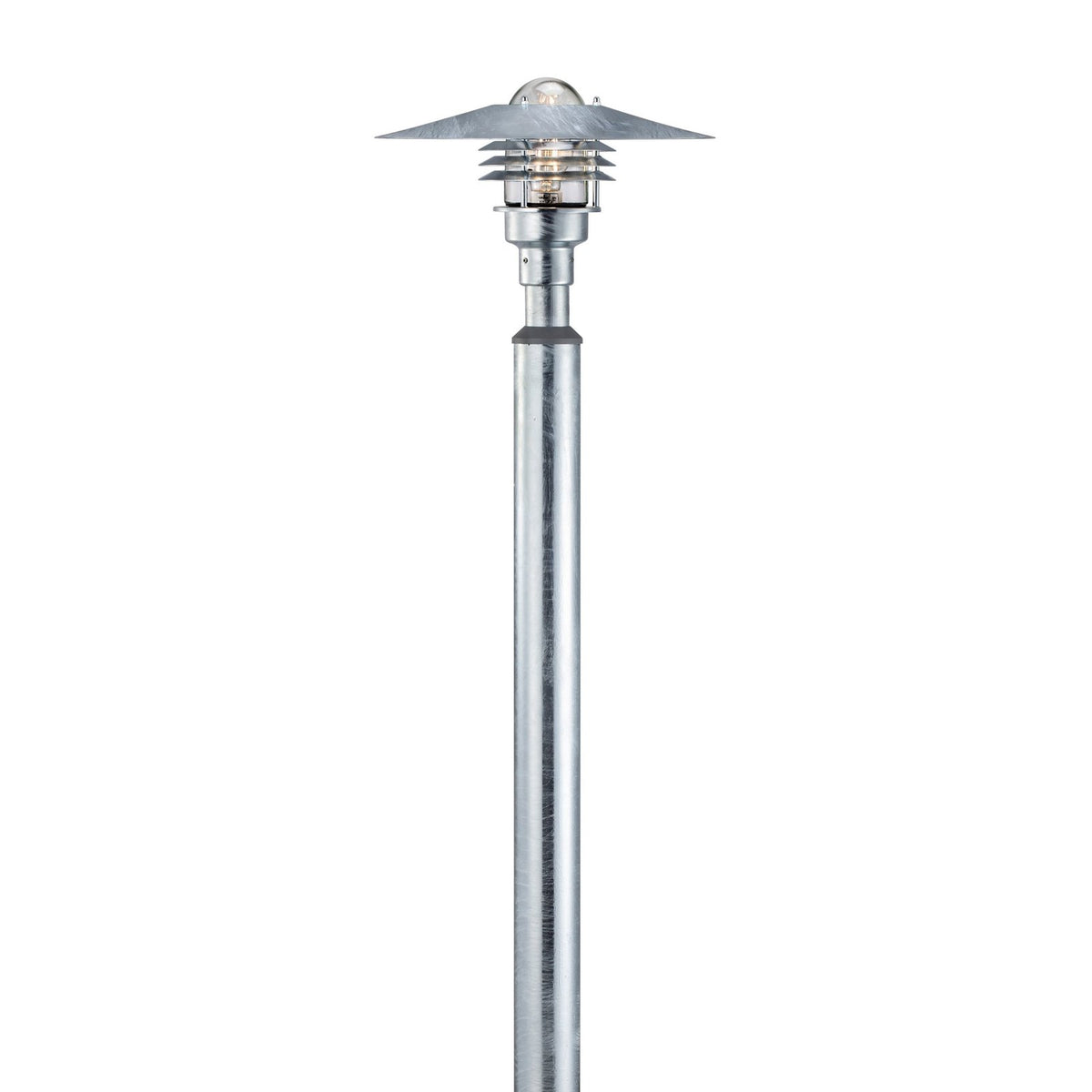 Vejers 2M Garden Light Galvanised Steel