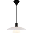 Verona Contemporary Pendant Light Opal White