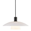 Verona Contemporary Pendant Light Opal White