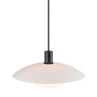 Verona Contemporary Pendant Light Opal White