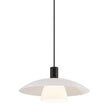 Verona Contemporary Pendant Light Opal White
