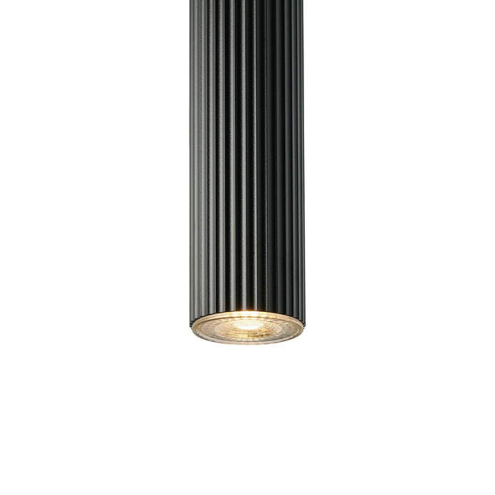 Vico 4-Rail Scandinavian Pendant Light Black