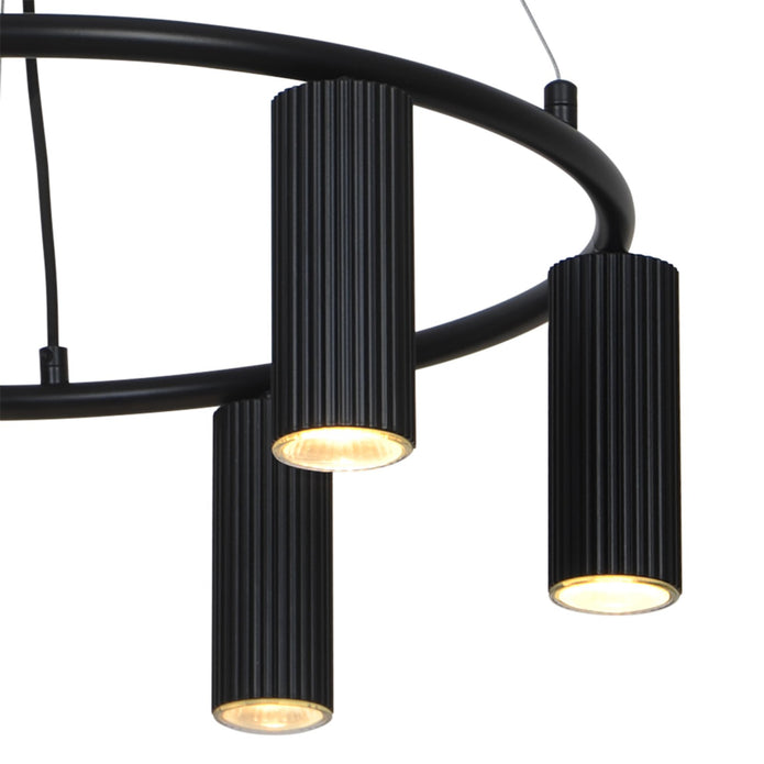 Vico chandelier Scandinavian Pendant Light Black