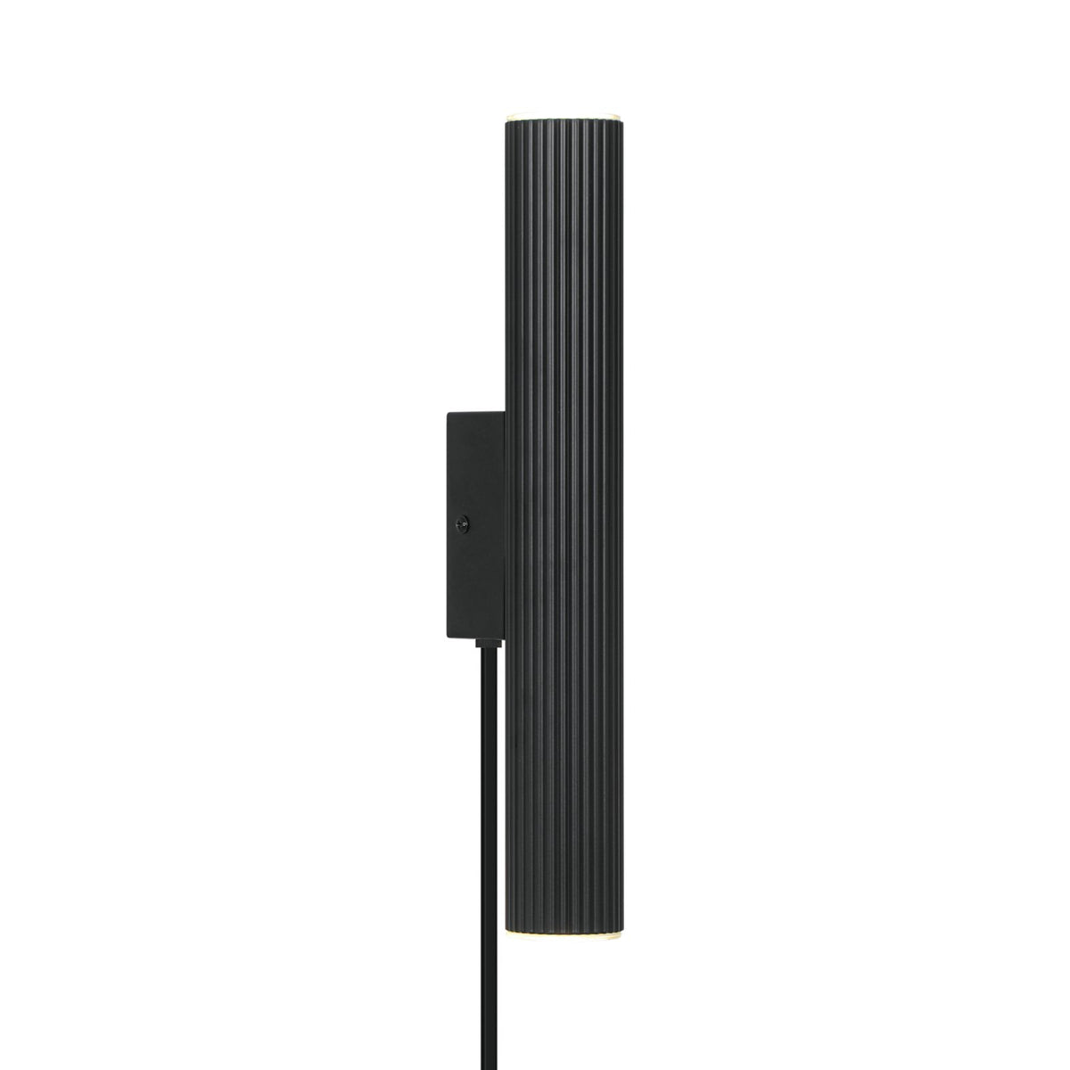 Vico long Scandinavian Wall Light Black