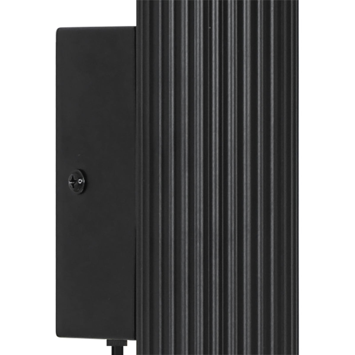 Vico long Scandinavian Wall Light Black