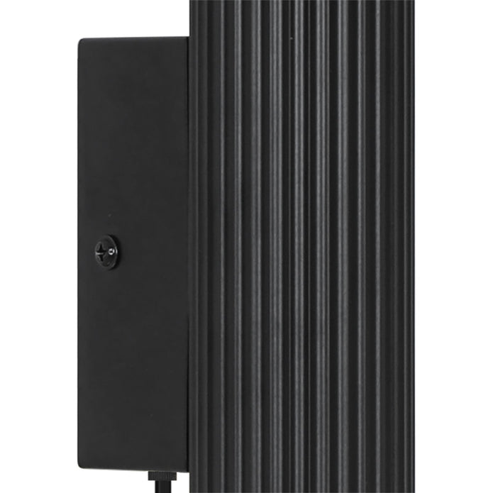 Vico long Scandinavian Wall Light Black
