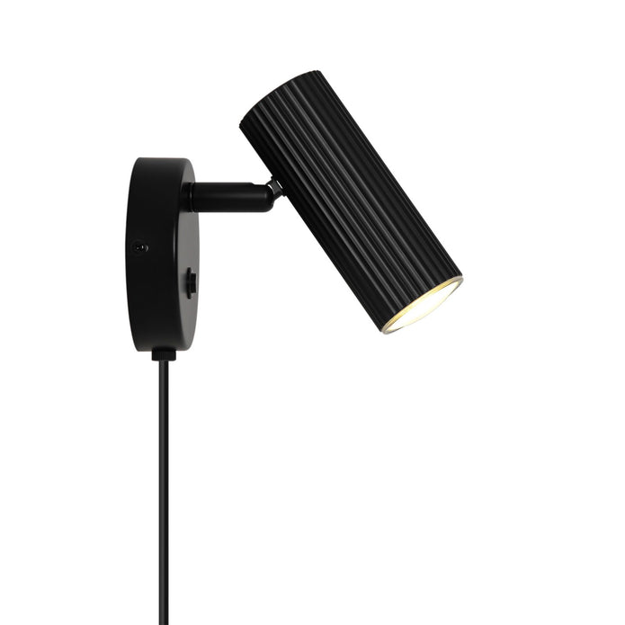 Vico Scandinavian Wall Light Black
