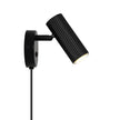 Vico Scandinavian Wall Light Black