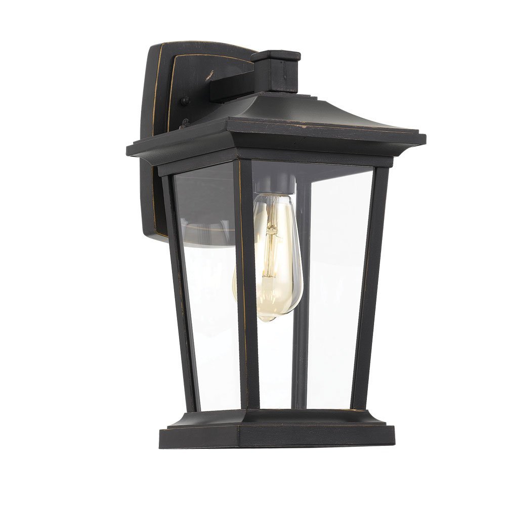 Walton IP44 Exterior Wall Light in Black