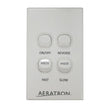 AE+/FR Master Wall Controller Kit 4 Gang - No Light Control