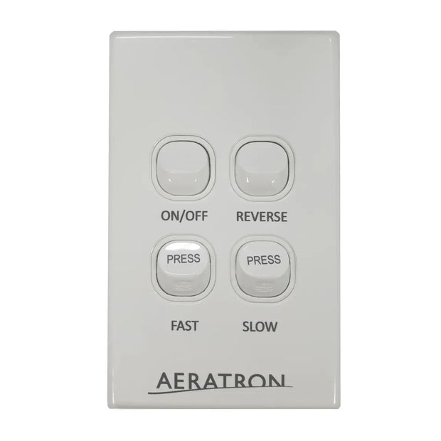 AE+/FR Master Wall Controller Kit 4 Gang - No Light Control