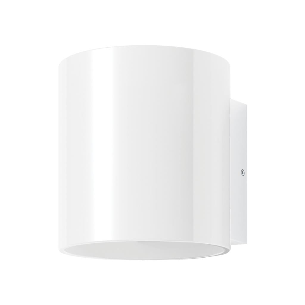 whisper 6 6w led wall light ip65 240v white