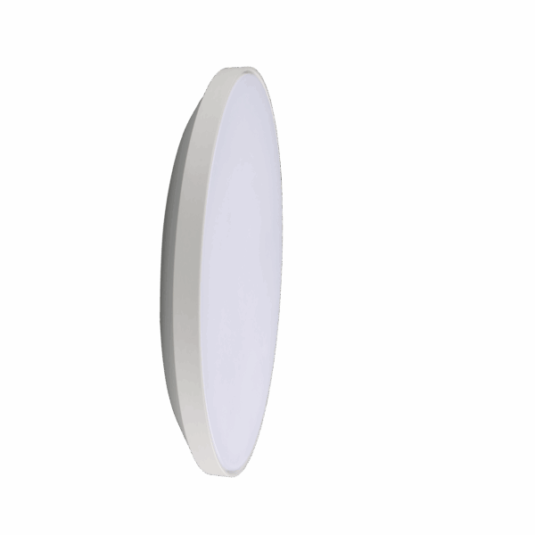 Wafer 420mm LED Oyster Light 32w Dimmable Tricolour White