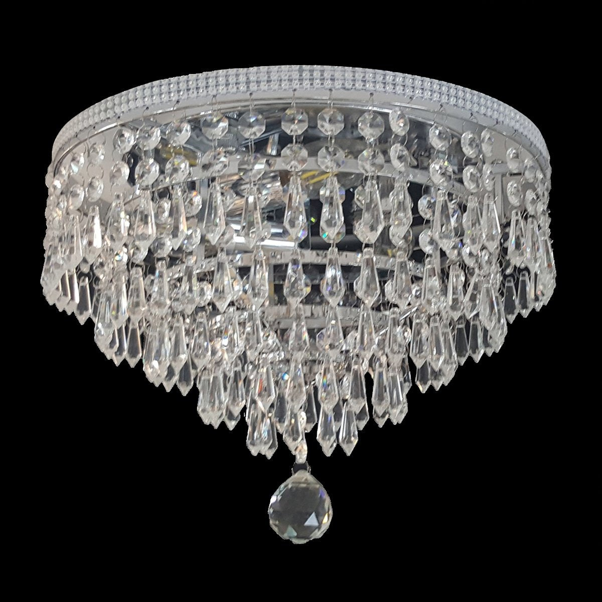 Waterfall 330 Chrome Ceiling Light - CTCWAT03330CH