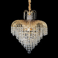 Thumbnail for Waterfall 490 Gold Chandelier - CRPWAT05490GD