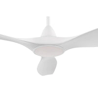 Thumbnail for White Eglo Noosa 52 inch DC Ceiling Fan with Light - 202971