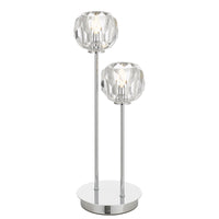 Thumbnail for Zaha 2 Light Table Lamp in Chrome with Crystal Diffuser