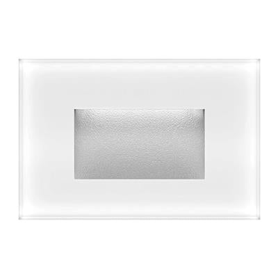 zone 4 4w Led recessed step light ip65 240v white