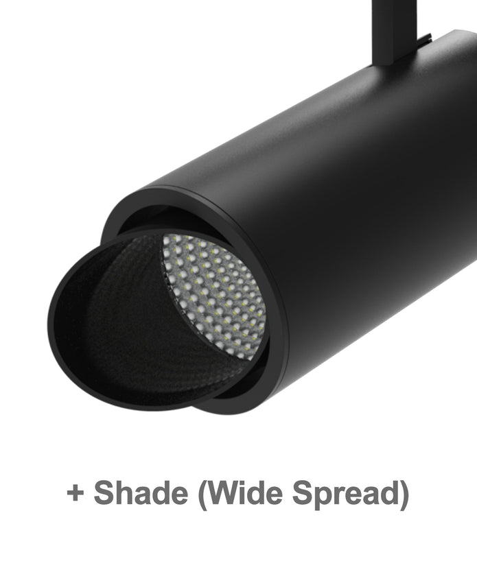 Zone: Track Head Standard & Optional Accessories