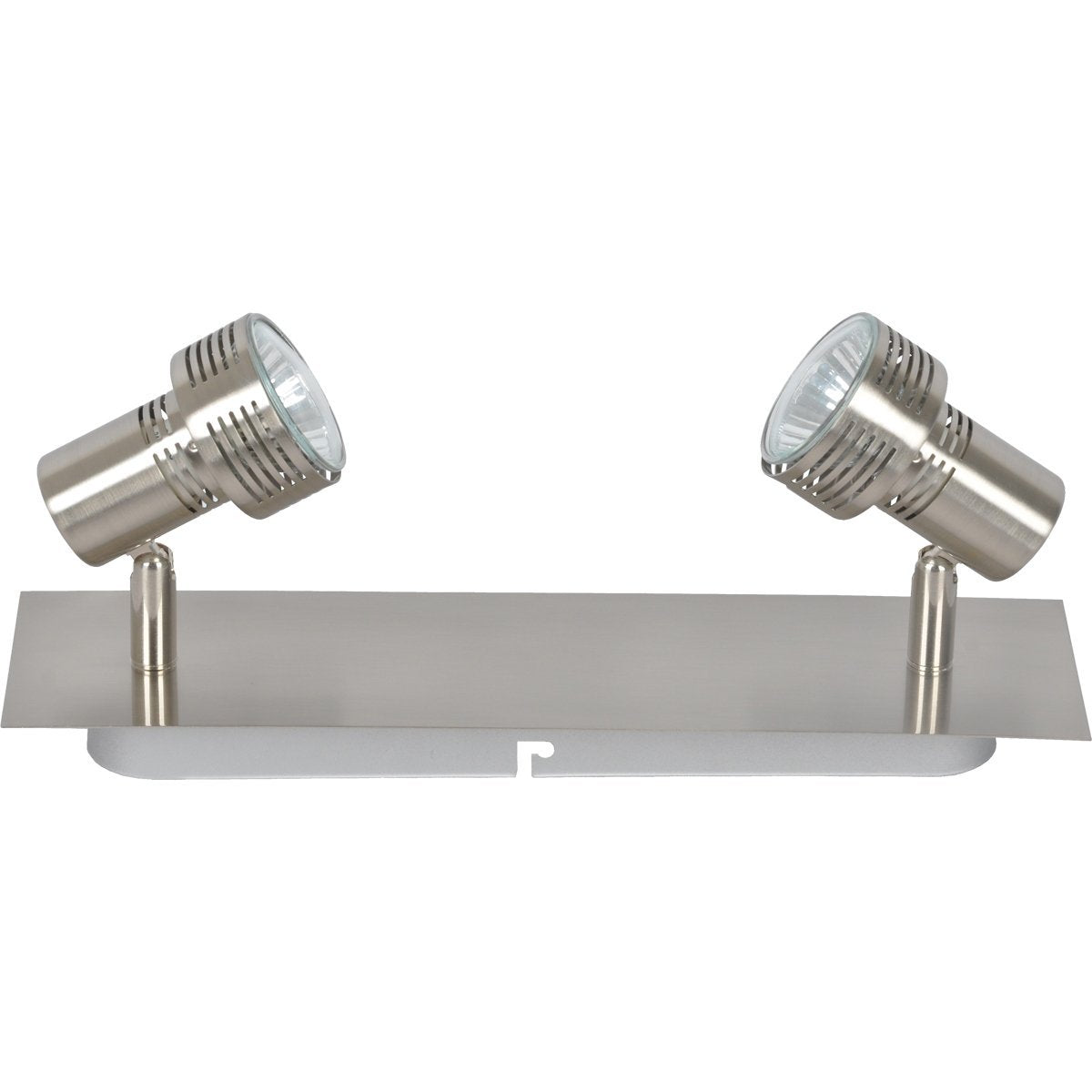 Zaynah 2 Light GU10 Brushed Chrome - ZAYNAH2LT