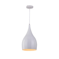 Thumbnail for Zish 260 White 1 Light Pendant - P1219ZIS26WHT