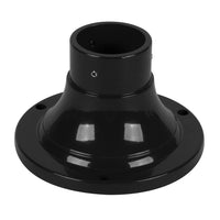 Thumbnail for bb 100 aluminium bollard base 60mm 76mm outer diameter post powder coated