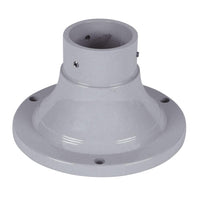 Thumbnail for bb 100 aluminium bollard base 60mm 76mm outer diameter post powder coated