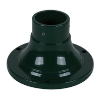 Thumbnail for bb 100 aluminium bollard base 60mm 76mm outer diameter post powder coated