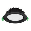 Blitz II 10w Tricolour LED Downlight Matt Black