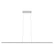 Aeris 1500mm Fluted Linear LED Pendant Clear Cord 52W Tri Colour Non Dimmable White 2M Drop IP20