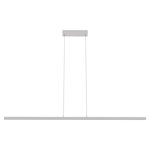 Aeris 1500mm Fluted Linear LED Pendant Clear Cord 52W Tri Colour Non Dimmable White 2M Drop IP20
