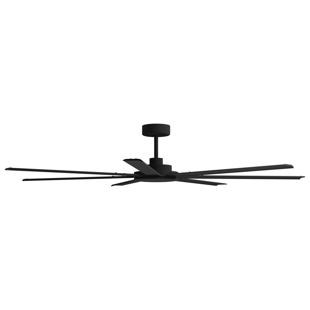 Calibo Alula 80" (2032mm) 7 Blade Indoor/Outdoor DC Ceiling Fan & Remote in Black