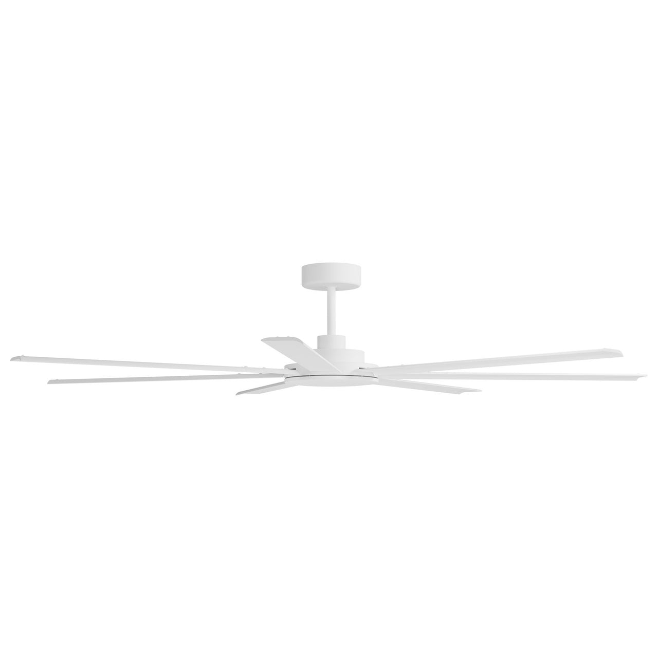 Calibo Alula 80" (2032mm) 7 Blade Indoor/Outdoor DC Ceiling Fan & Remote in White