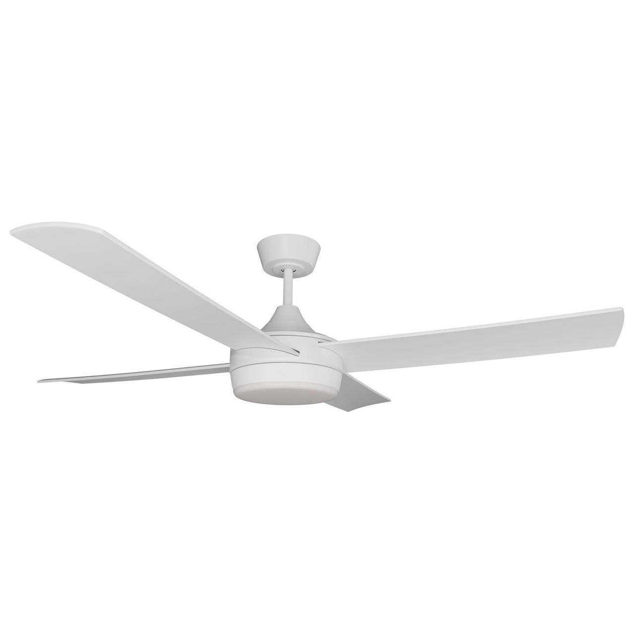 Calibo Breeze Silent ABS AC Ceiling Fan with 24W LED Light and Remote in White