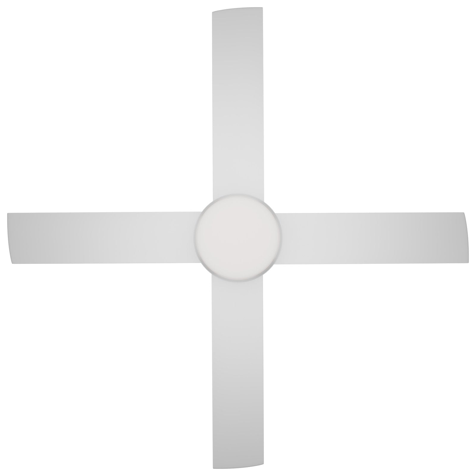 Calibo Breeze Silent ABS AC Ceiling Fan with 24W LED Light and Remote in White