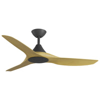 Thumbnail for Calibo Smart CloudFan ABS Energy Efficient DC Ceiling Cloud Fan and Remote in Black with Bamboo