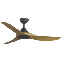 Thumbnail for Calibo Smart CloudFan ABS Energy Efficient DC Ceiling Cloud Fan and Remote in Black with Teak