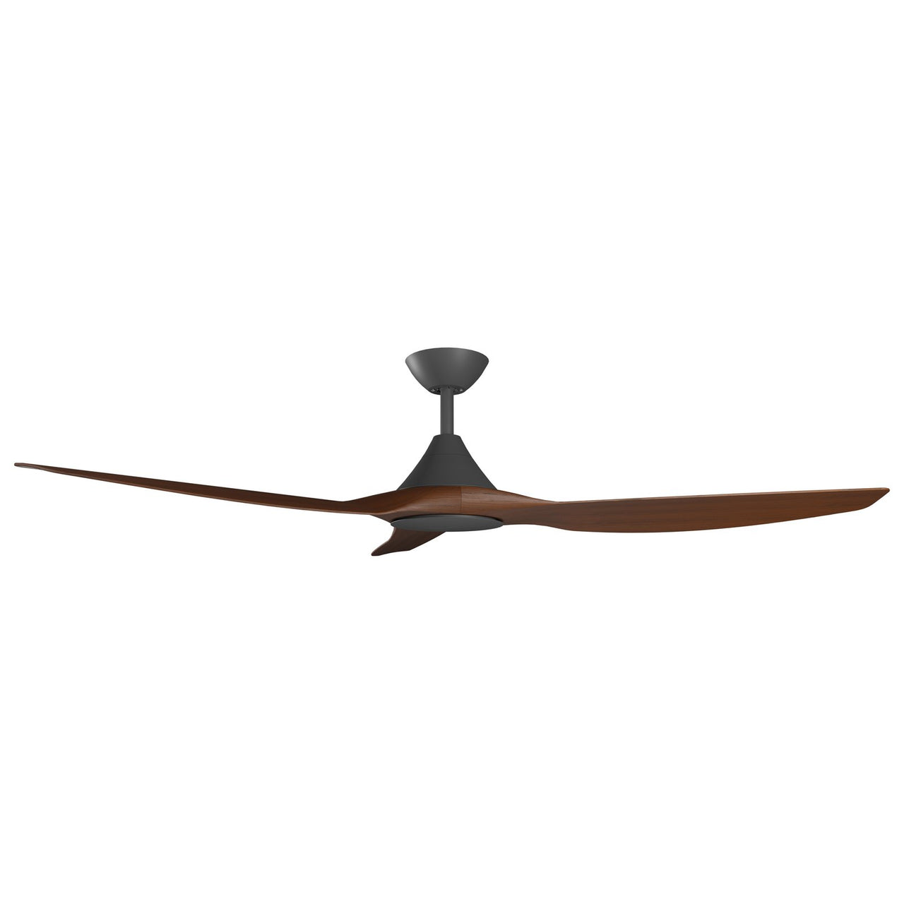 Calibo Smart CloudFan 60" (1520mm) ABS Energy Efficient DC Ceiling Cloud Fan and Remote in Black with Koa