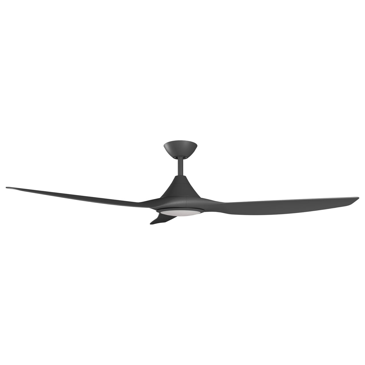 Calibo Smart CloudFan 60" (1520mm) ABS DC Ceiling Cloud Fan with 20W CCT LED Light and Remote in Black