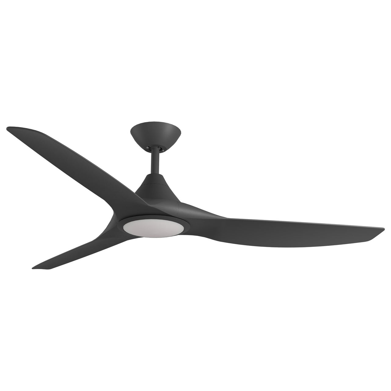 Calibo Smart CloudFan 60" (1520mm) ABS DC Ceiling Cloud Fan with 20W CCT LED Light and Remote in Black