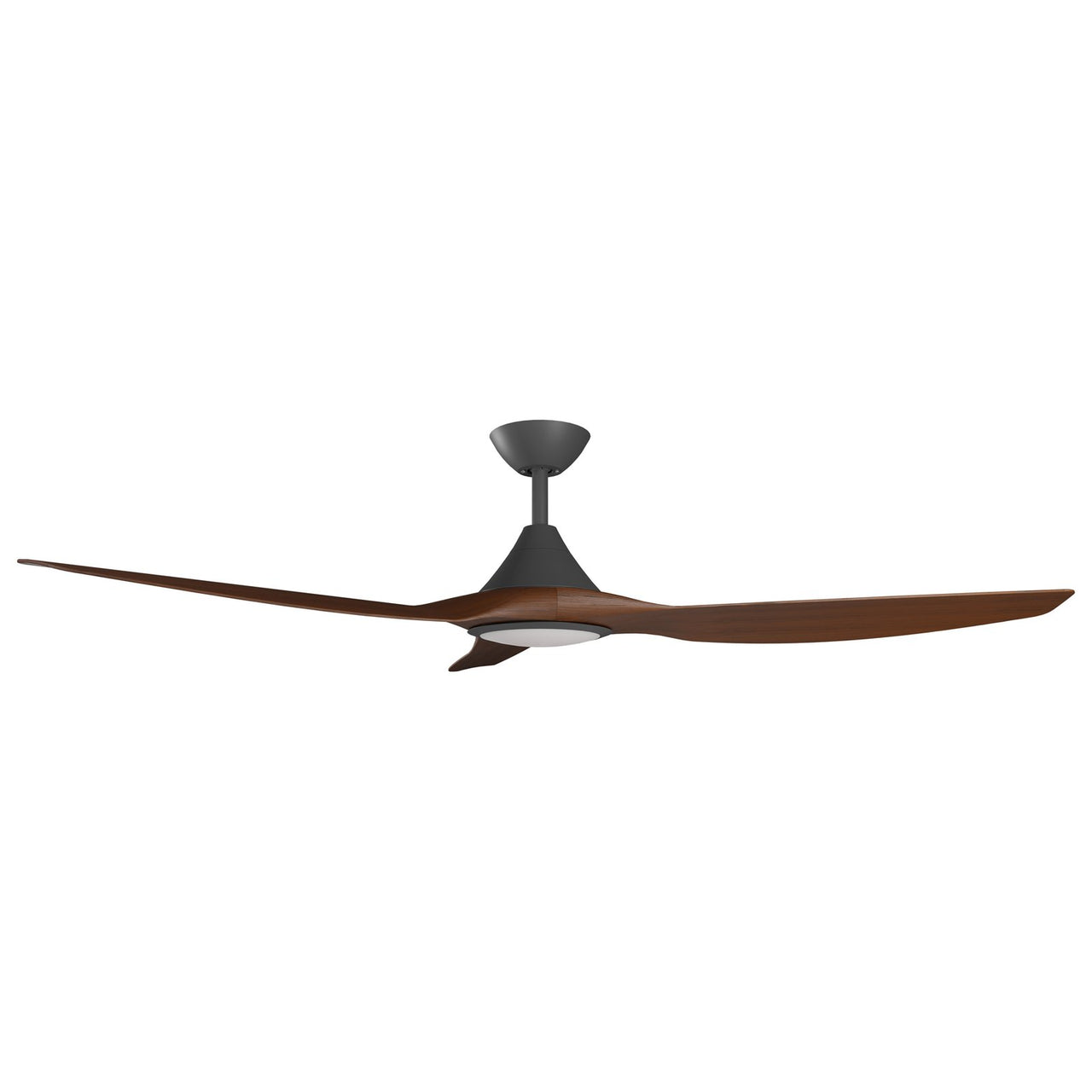 Calibo Smart CloudFan 60" (1520mm) ABS DC Ceiling Cloud Fan with 20W CCT LED Light and Remote in Black with Koa