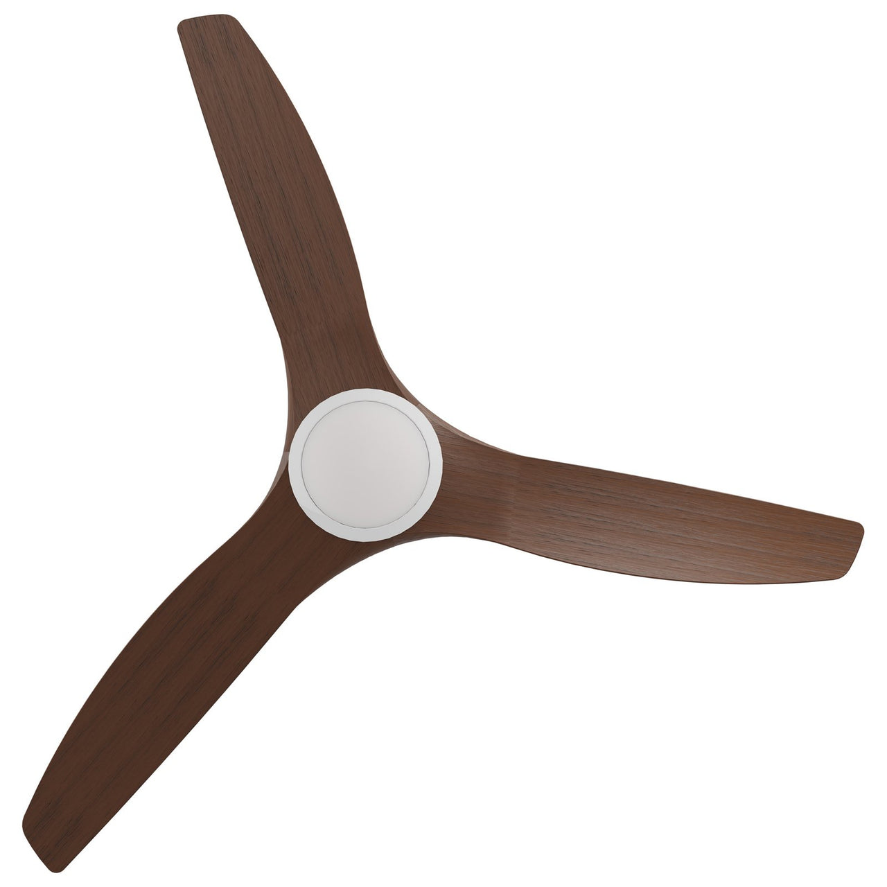 Calibo Smart CloudFan 60" (1520mm) ABS DC Ceiling Cloud Fan with 20W CCT LED Light and Remote in White with Koa