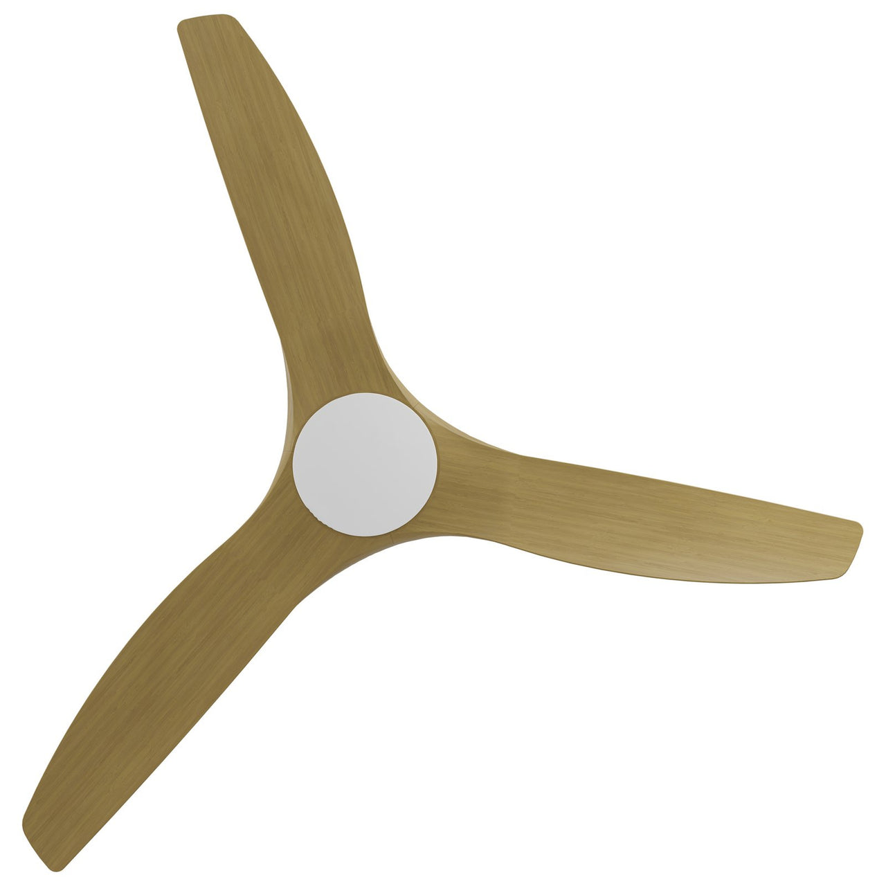 Calibo Smart CloudFan 60" (1520mm) ABS Energy Efficient DC Ceiling Cloud Fan and Remote in White with Teak