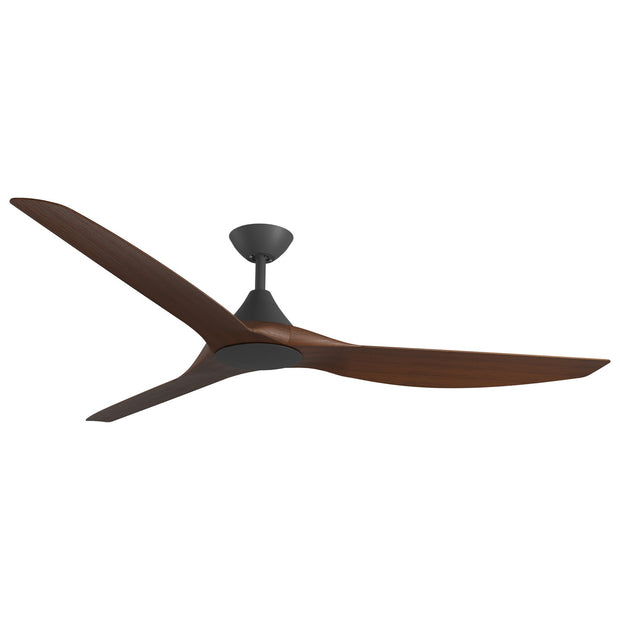 Calibo Smart CloudFan 72" (1830mm) ABS DC Ceiling Cloud Fan and Remote in Black with Koa
