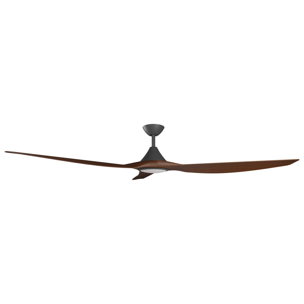 Calibo Smart CloudFan 72" (1830mm) ABS DC Ceiling Cloud Fan with 20W CCT LED Light and Remote In Black with Koa