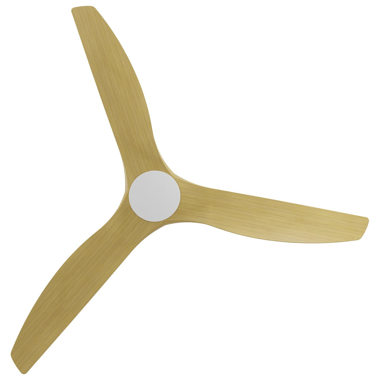 Calibo Smart CloudFan 72" (1830mm) ABS DC Ceiling Cloud Fan and Remote in White with Bamboo