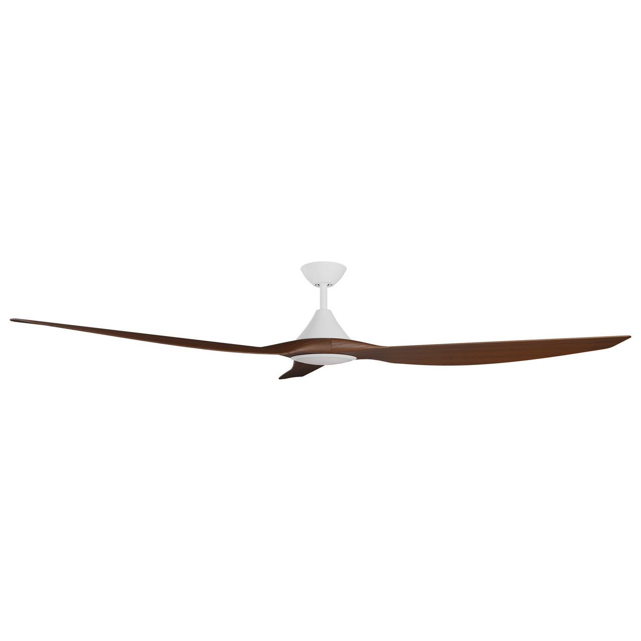 Calibo Smart CloudFan 72" (1830mm) ABS DC Ceiling Cloud Fan with 20W CCT LED Light and Remote In White with Koa