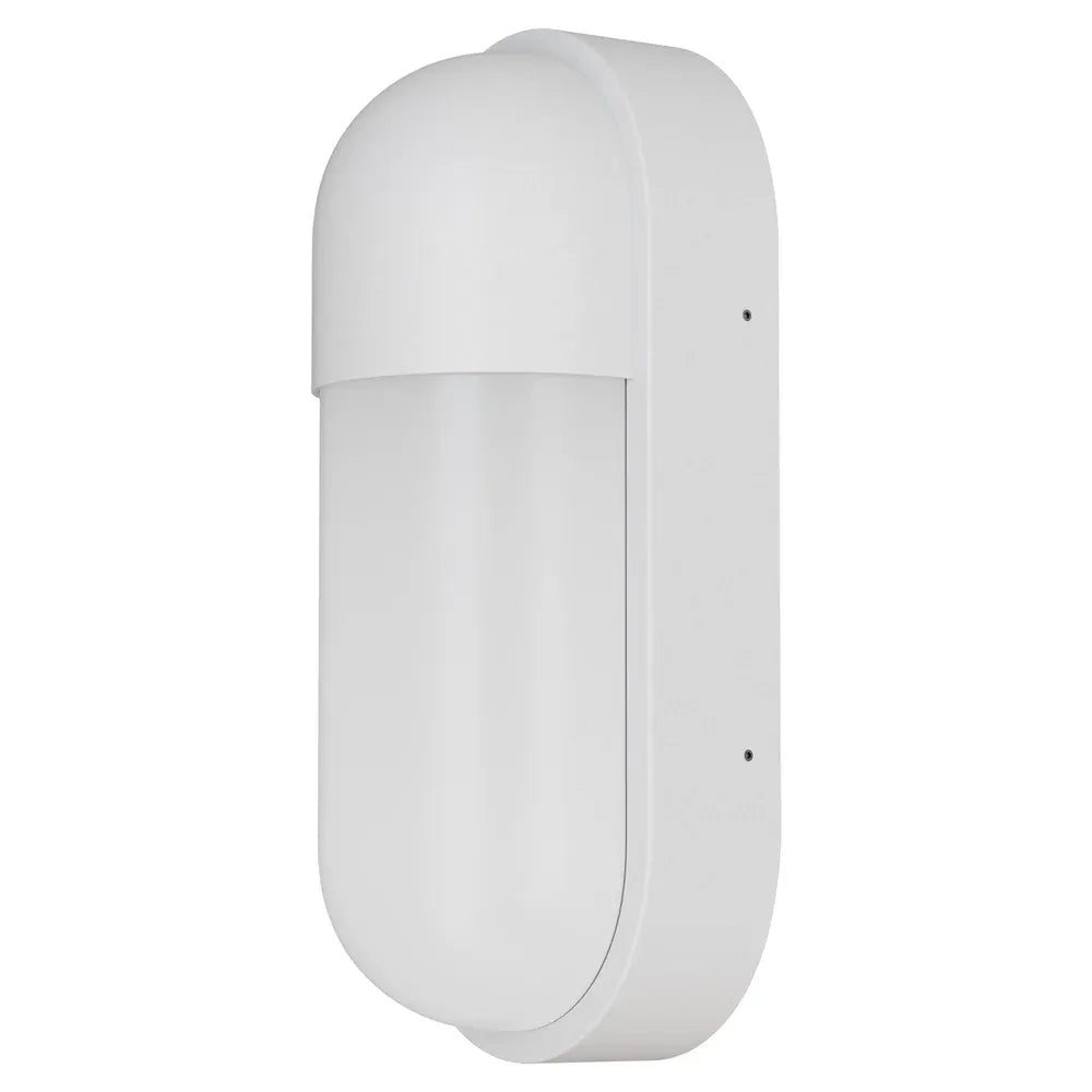 Drift 10W LED Tri-Colour Bunker Exterior Wall Light Non Dimmable White IP65