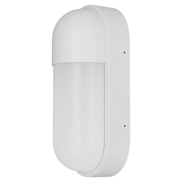 Drift 10W LED Tri-Colour Bunker Exterior Wall Light Non Dimmable White IP65