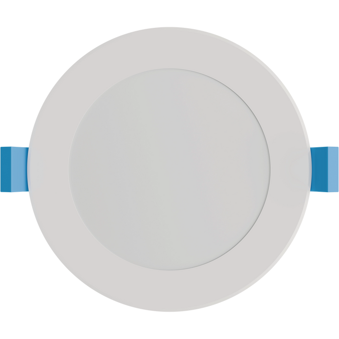 Finch Polyamide Flushed Face Downlight 10W TRI Colour STEPPED Dimmable White